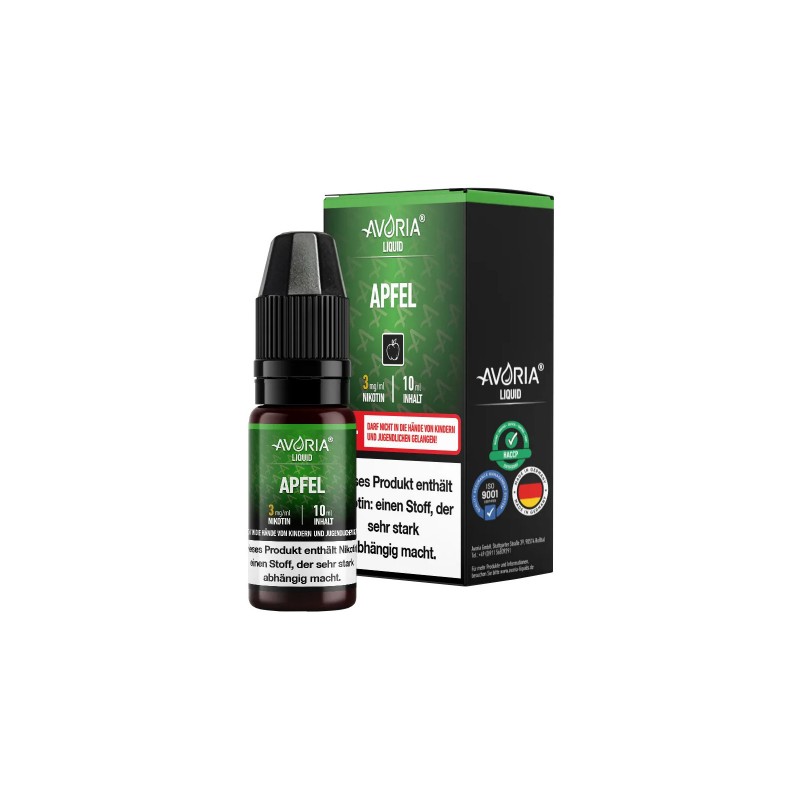 Avoria Apfel Liquid 10ml - 0mg/ml