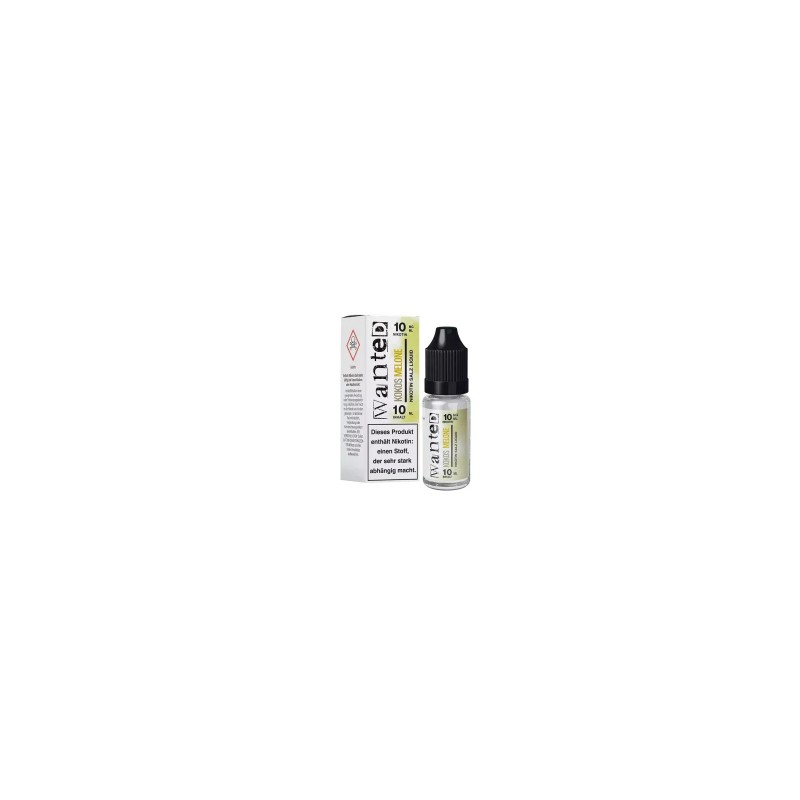 Wanted Kokos Melone 10mg Overdosed 10ml Nikotinsal...