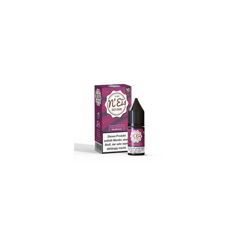 nEis Nikotinsalz - Waldbeeren - 10ml Liquid 10mg