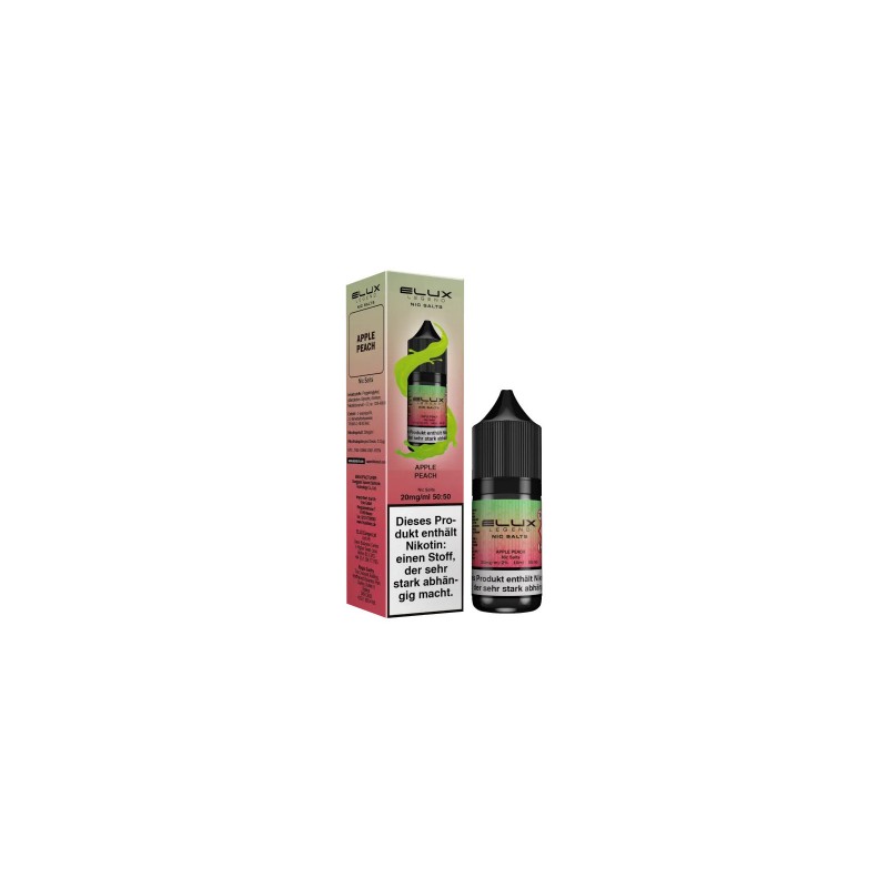 ELUX Apple Peach Nikotinsalz Liquid 10ml 10mg
