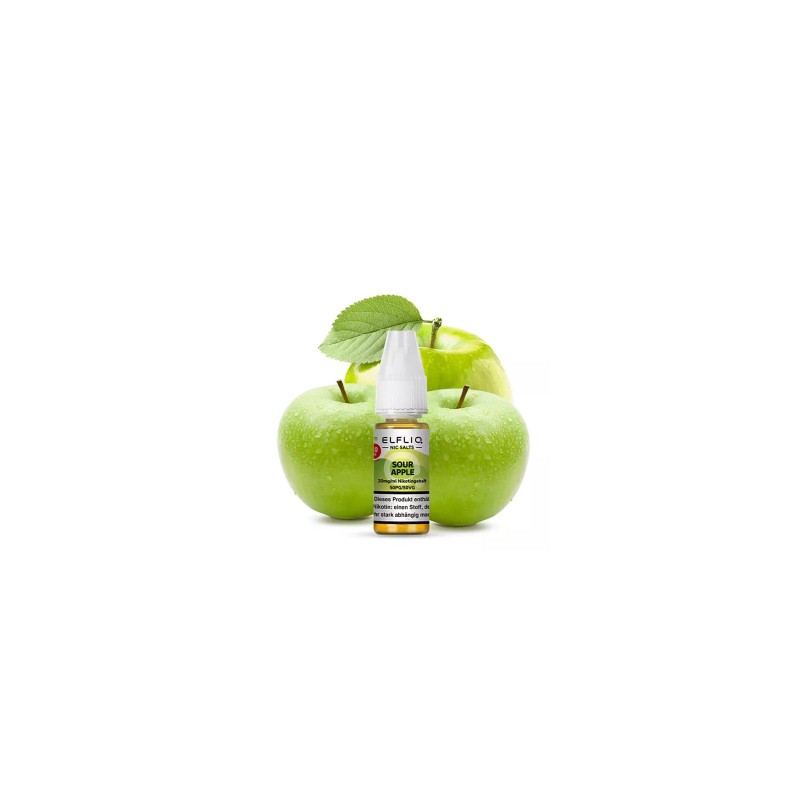 ELFLIQ - Sour Apple - Nikotinsalz Liquid - 20mg/ml