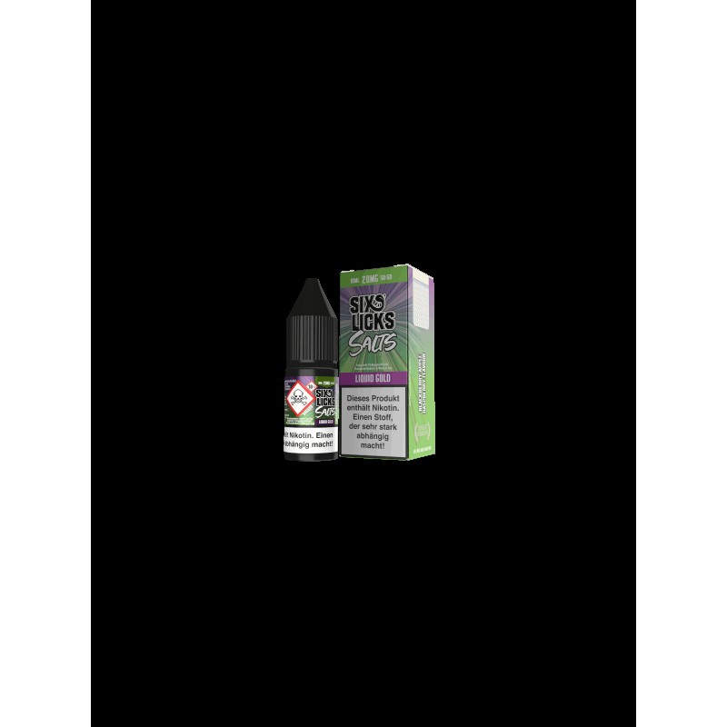Six Licks - Liquid Gold - 10ml Nikotinsalz 20mg/ml