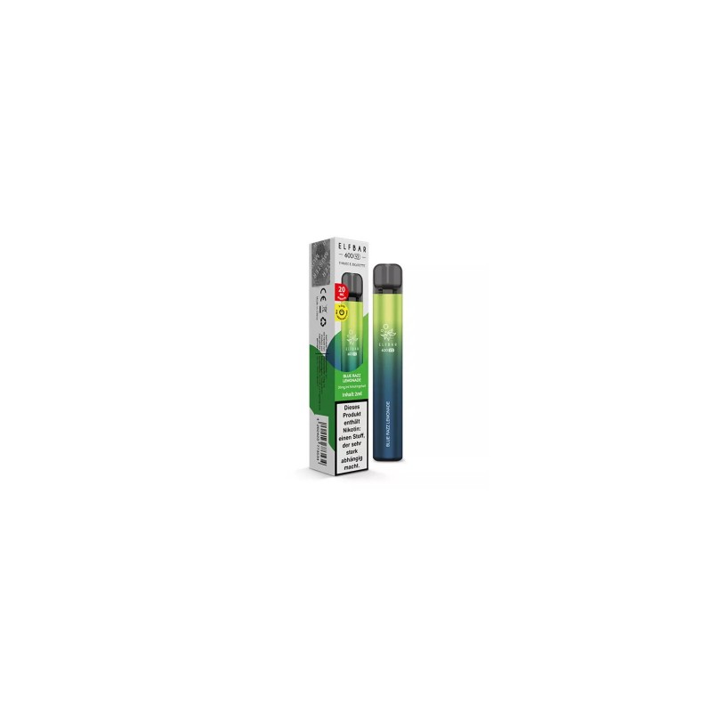 Elfbar 600 V2 CP Einweg E-Zigarette - Blue Razz Le...