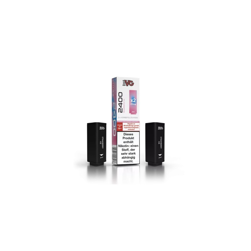 IVG 2400 POD (2er Pack) - Strawberry Ice