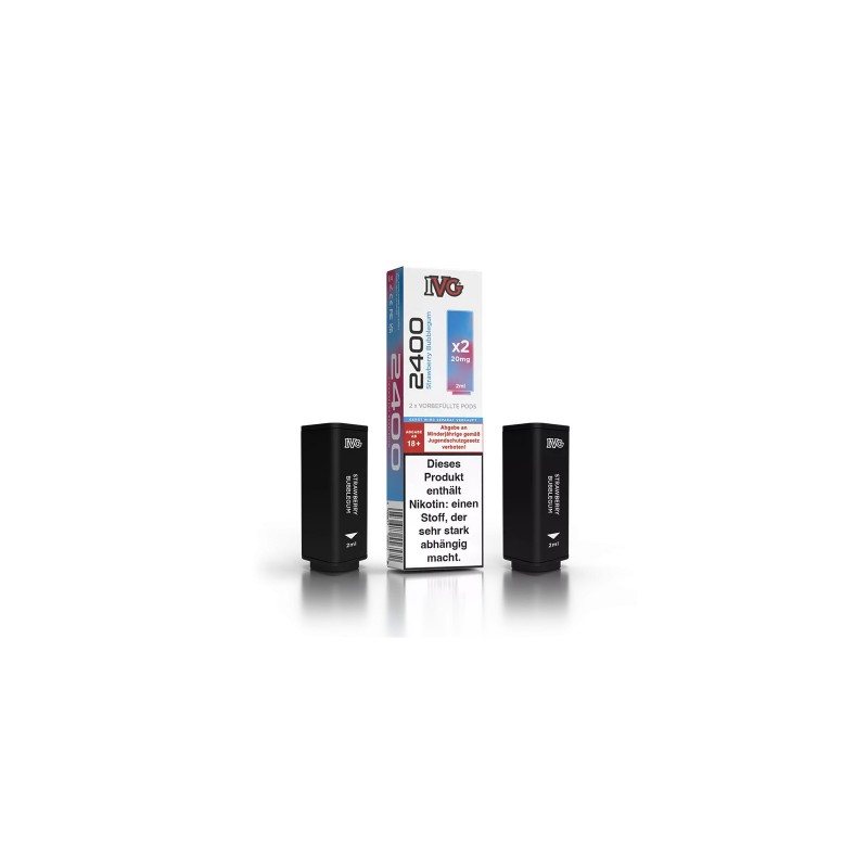 IVG 2400 POD (2er Pack) - Strawberry Bubblegum