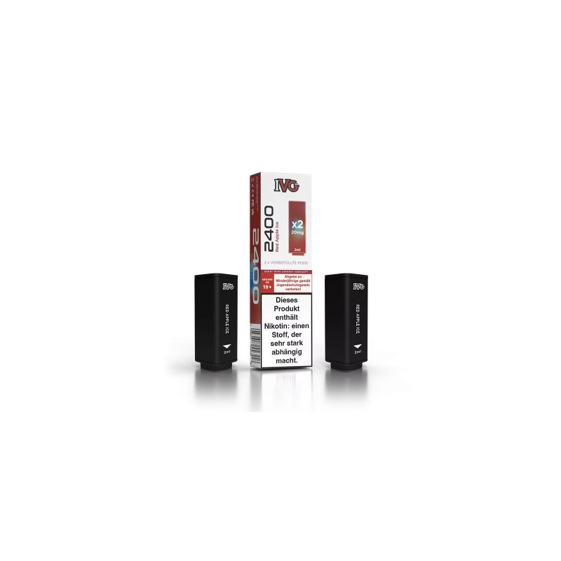 IVG 2400 POD (2er Pack) - Red Apple Ice