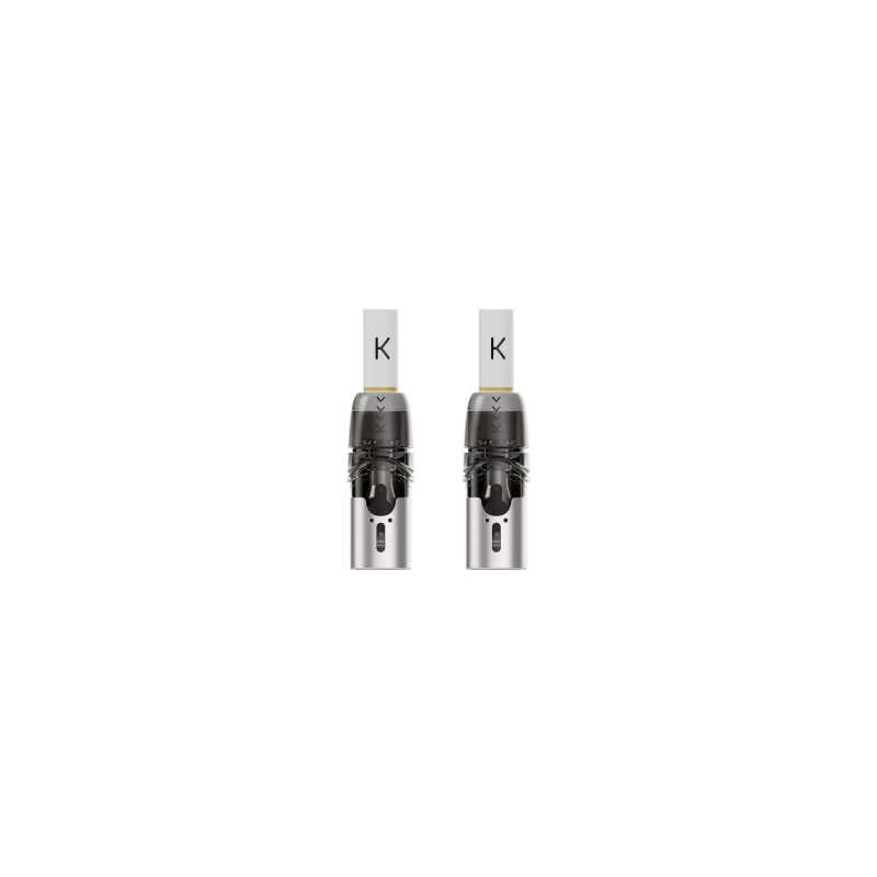KIWI 2 - Pod inkl. Filter Tip Schwarz 0,8 Ohm (2 S...