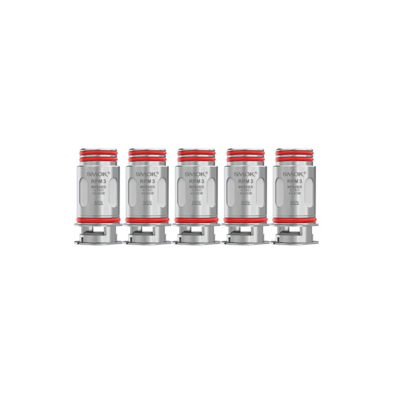 Smok RPM 3 Meshed Heads (5 Stück pro Packung) - 0...