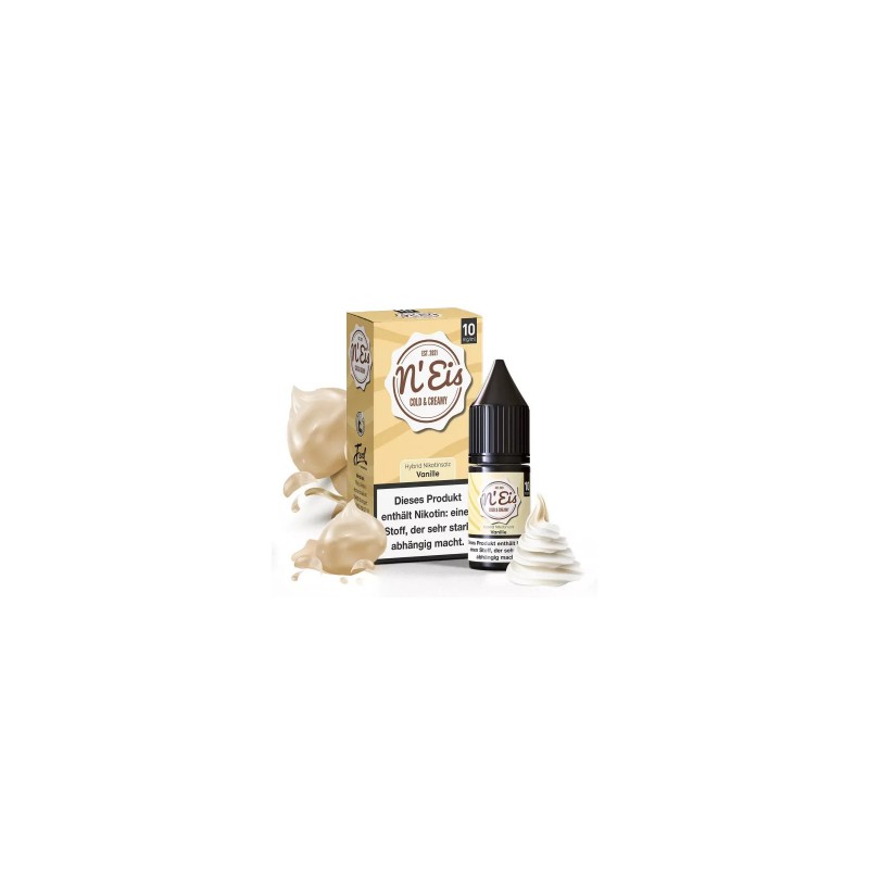 nEis Nikotinsalz - Vanille - 10ml Liquid 10mg