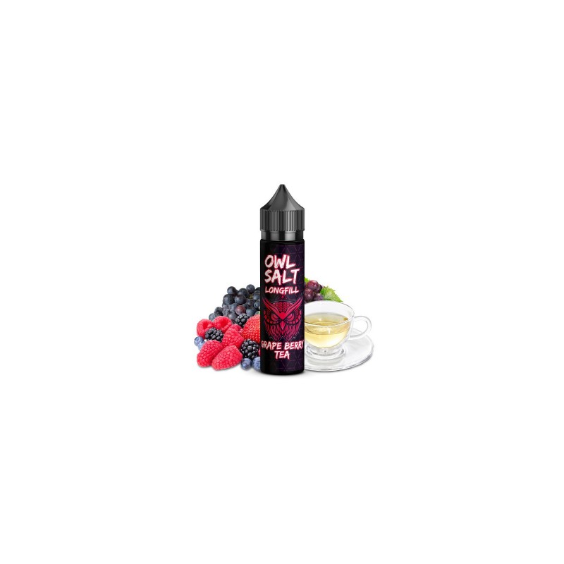 OWL Salt Longfill - Grape Berry Tea - 10 ml in 60 ...